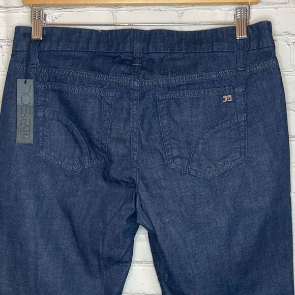 Joe’s Jeans Women’s Black Socialite Kicker Cropped Jeans size 28 New - Picture 3 of 6